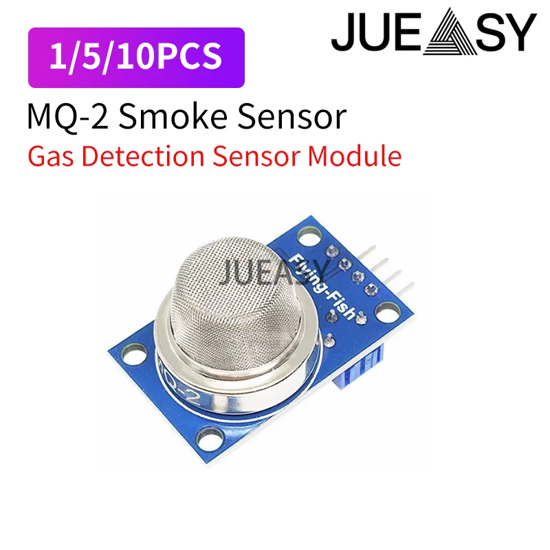 1/5/10PCS MQ-2 MQ2 Smoke Gas LPG Butane Hydrogen Gas Sensor Detector Module For arduino