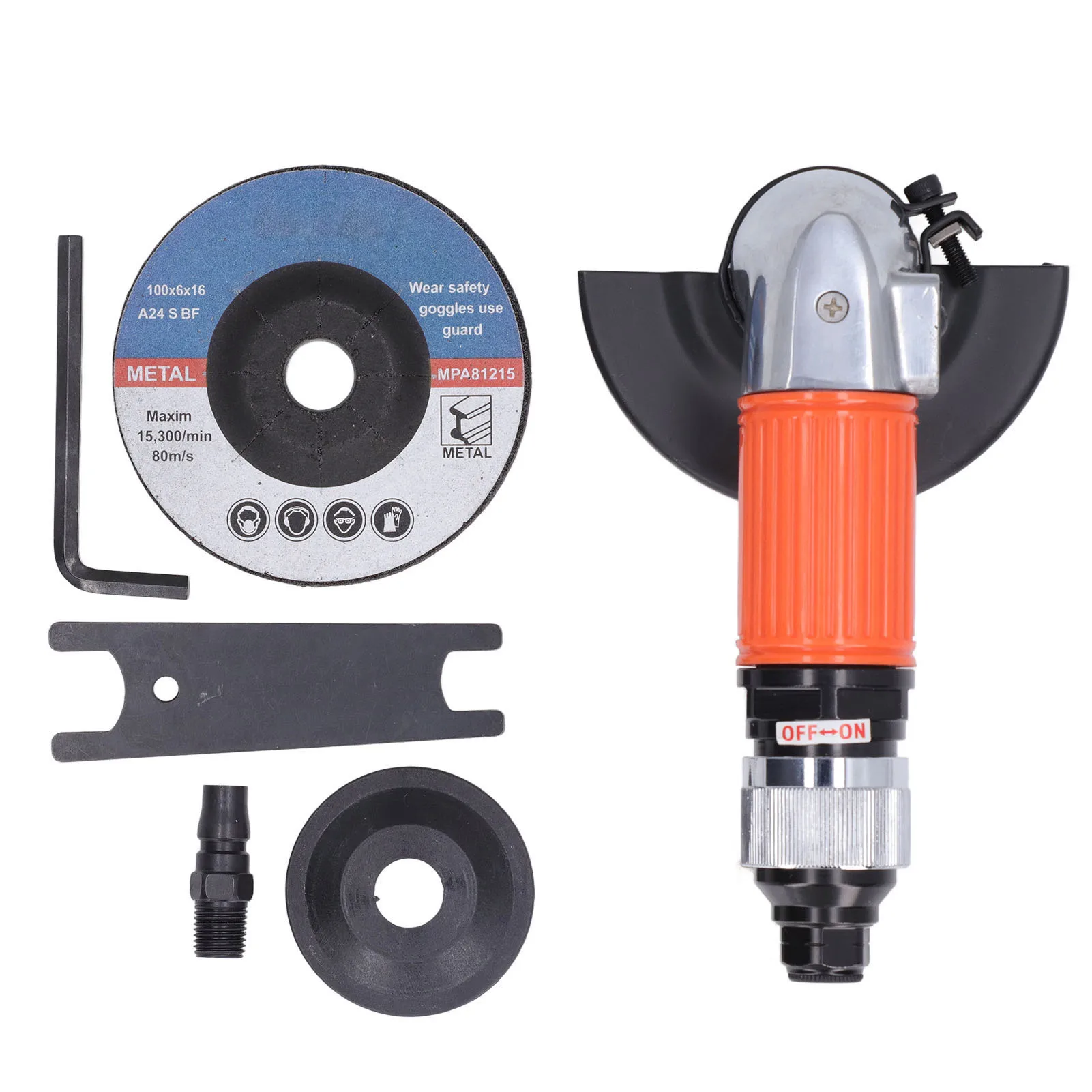 

Pneumatic Tool Polishing Machine Sandpaper Machine Grinder 4 Inch Rotary Angle Grinder
