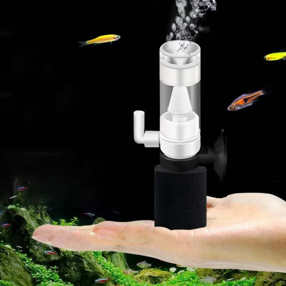 Ultra-quiet Multi Layer Media Filter Suction Cups Mini Internal Purifier Aquarium Pneumatic Filter Plastic Mini Fish Tank Filter