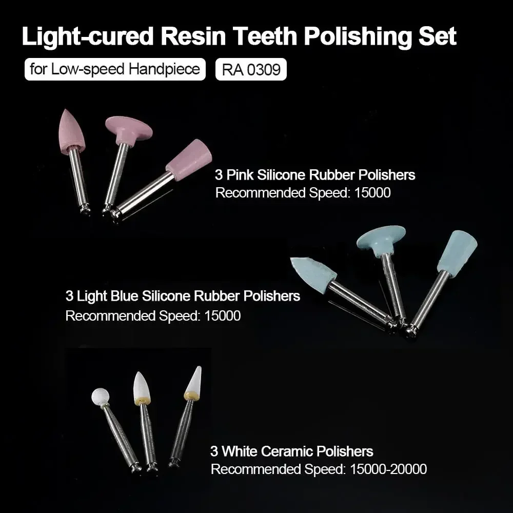 Dental Composite Polishing For Low-Speed Handpiece Based Dental Composite Polishing RA0309 Oral Hygiene
