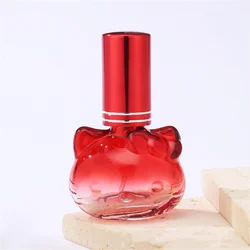 12ml Kitten Color Glass Perfume Bottle Portable Mini Spray Bottle Cosmetic Sample Dispensing Bottle Refillable Empty Bottle