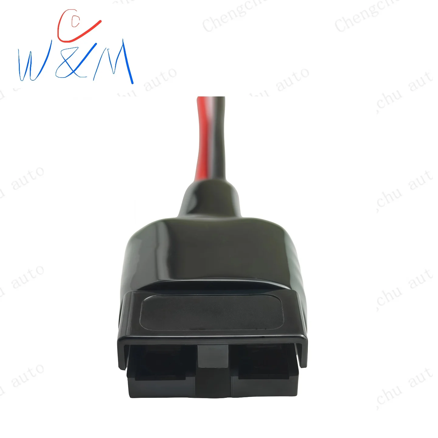 50A Anderson Style Connector 10AWG Cable with O Ring Terminal Battery Power Cord for Solar Generator Power Station