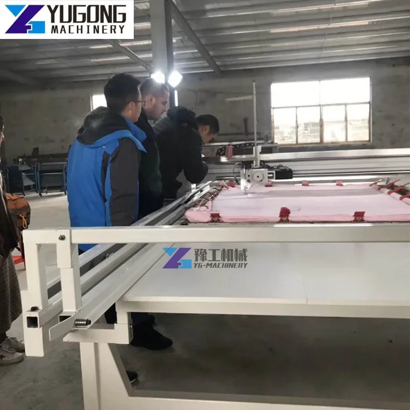 China Mattress Embroider Sewing Machine for Comforter Quilt Industrial Computerized Multineedle Single Needle Quilting Machines