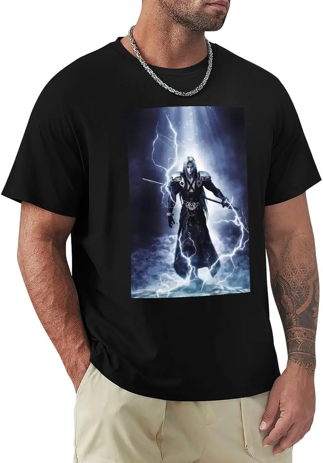 

Fashion style - Man's T Shirt Casual Unisex Casual Cotton O-Neck Tee Short Sleeve Classic Graphic Shirts