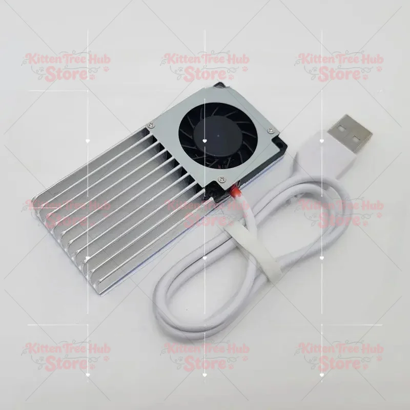 Solid State Drive Cooling Aluminum Sheet  Silent Fan Notebook Radiator