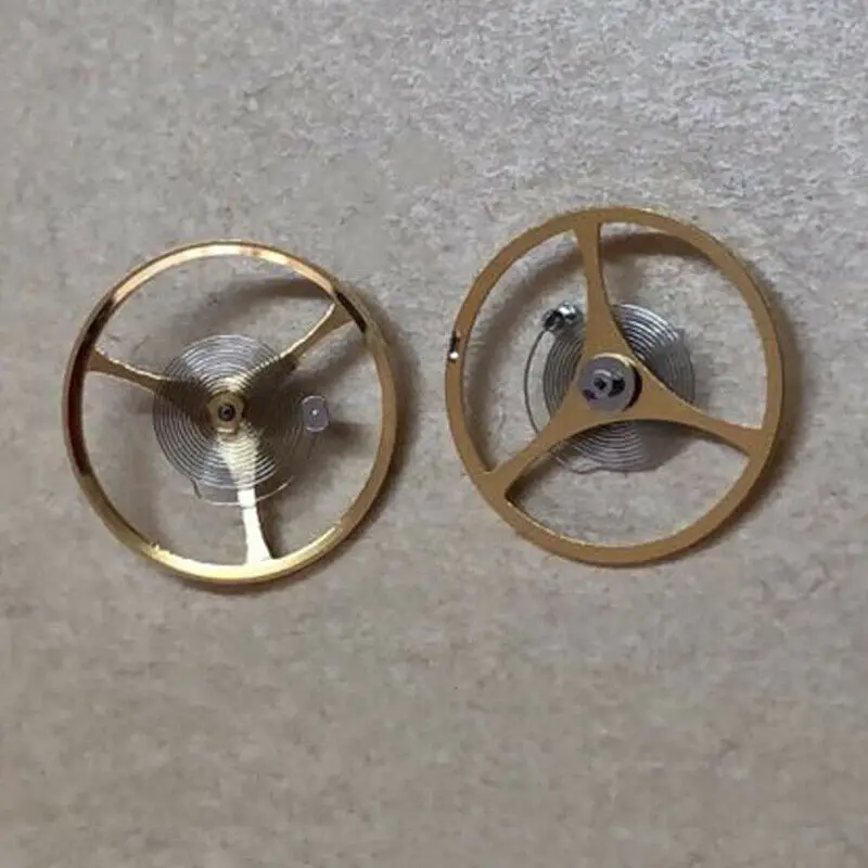 Watch Balance Wheel Complete Assembly W/ Hairspring, Generic Replacement for ETA 2824 2836 Watchmaker Repair