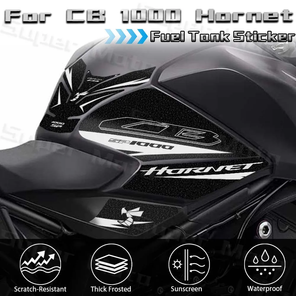 Image of Schutzzubehör für den Kraftstofftank des Motorrads, mattierter Kniegriff, seitlicher dekorativer Aufkleber für Hornet CB1000 CB 1000 SP 2025 cb 1000