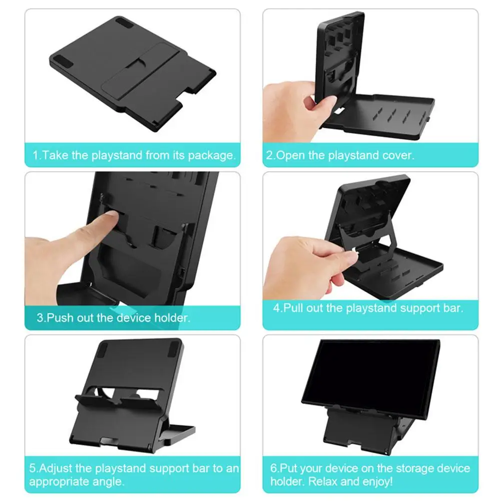 Stand For Nintendo 2, Adjustable Portable Foldable Playstand, Non-Slip Non-Shake Bracket, Desk Stand for SWITCH 2