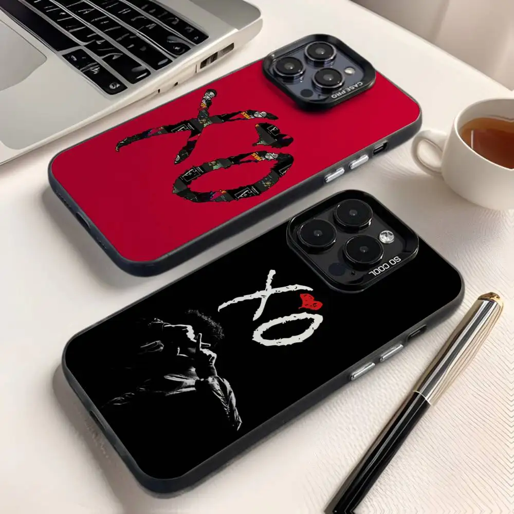 

The W-Weeknd Phone Case For iPhone 16,15,14,13,12,11,8,7,Pro,Max,Plus,Mini,XS,SE Anti Fall Black Matte Hard