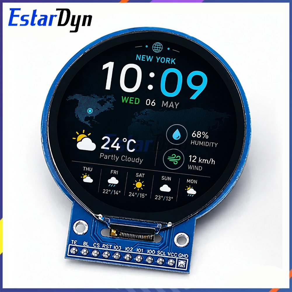 modulo-de-display-lcd-tft-colorido-redondo-de-18-polegadas-360x360-com-interface-qspi-spi-e-driver-st77916-para-projetos-diy-de-smartwatch