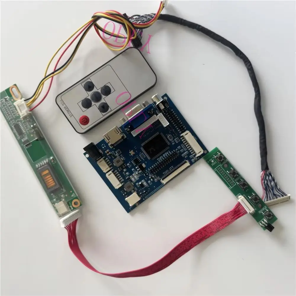 

Controller board AV VGA HDMI-compatible Kit for LTN150XB LTN150XC LTN150XG 1024×768 15" 30pin 1 CCFL LCD panel