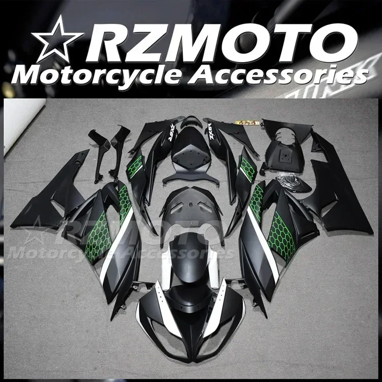 

4Gifts New ABS Fairings Kit Fit For KAWASAKI ZX-6R ZX6R 636 2009 2010 2011 2012 09 10 11 12 Bodywork Set Matte