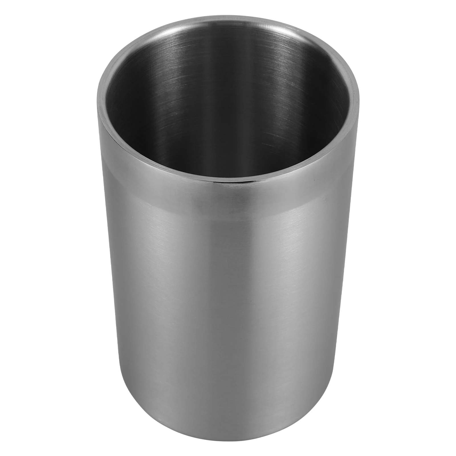 

Ice Ice Cube Small Flower Bucket Bucket Holder Bottle Cooling Stainless Steel Container Bar Tool Multifunction