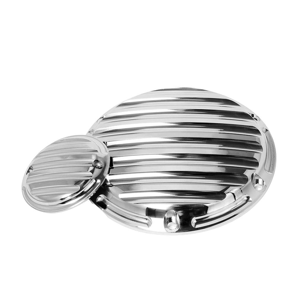Motorcycle CNC Derby Cover Timer Timing Cover 6 Holes Set For