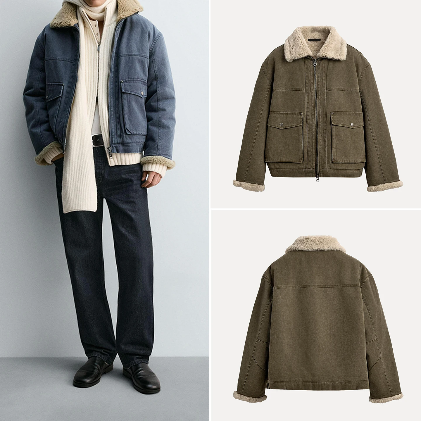 

Модный двусторонний мужской тюнер, осень 2023, новинка Sle, универсальный модный персональный одинаковый длинный длинный длинный длинный длинный длинный длинный с...