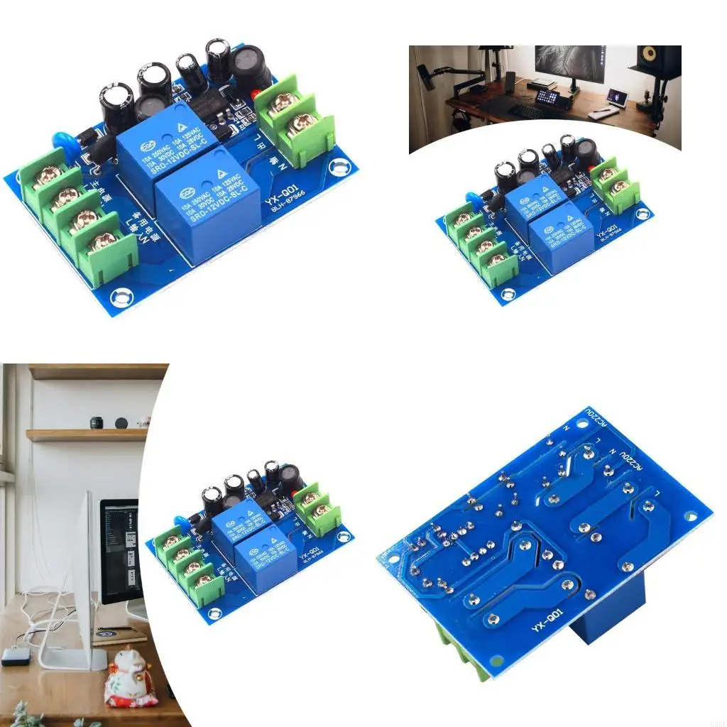 

896F Automatic AC Power Transfer Switches 10A Two Input Module with Battery Protections