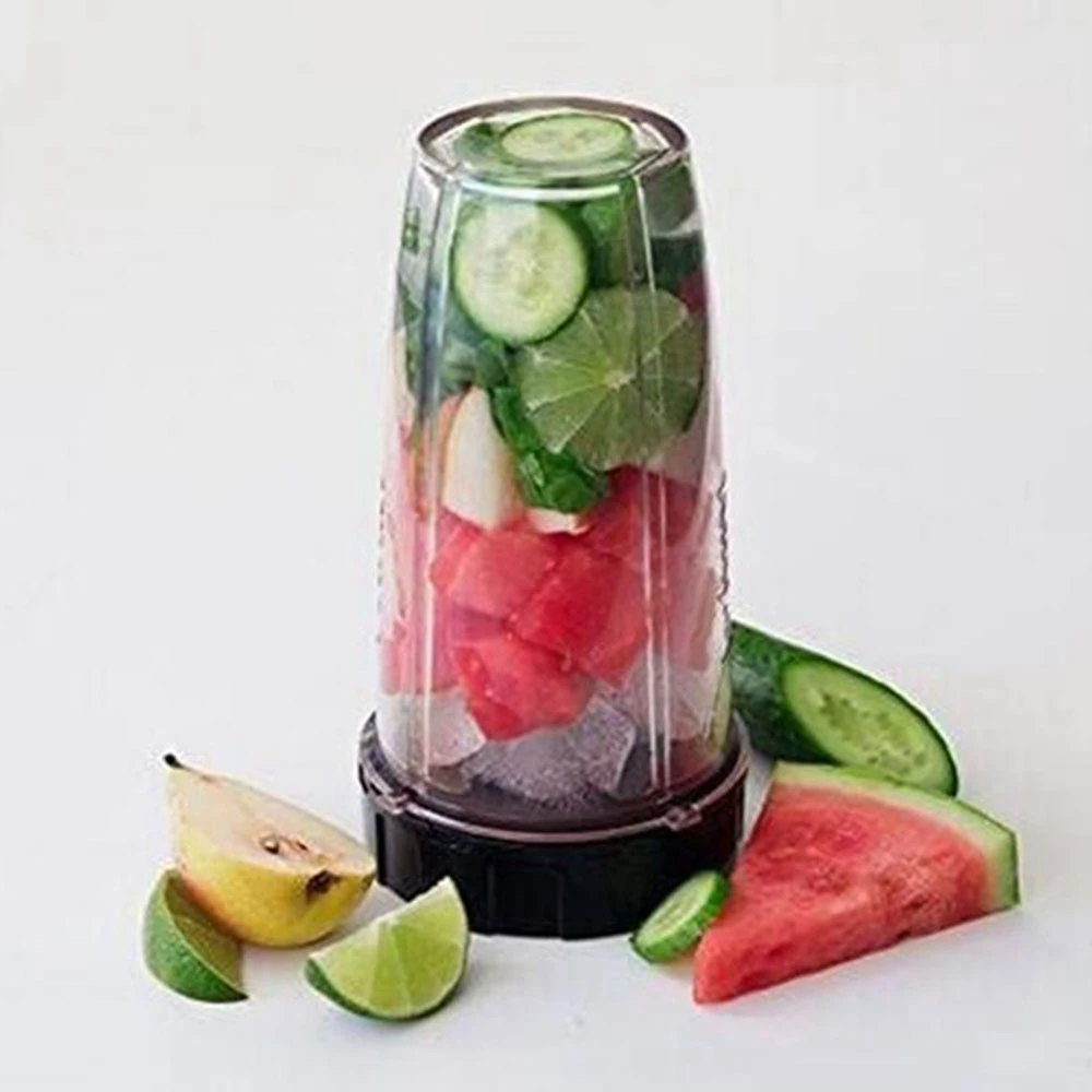 

ABKR-Replacement Parts Extractor Blade With 18Oz 24Oz Cup And Spout Lid For 1200W Ninja Auto-IQ Blender,7 Fins Gear Parts