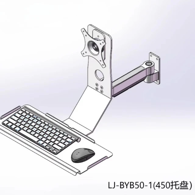 Monitorstandaard Desktopcomputer Robotarm Cantilever Muurbeugel