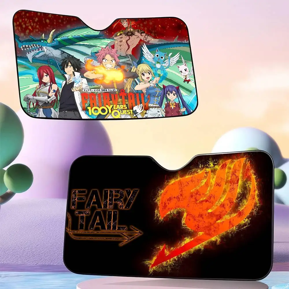 

Солнцезащитный козырек для автомобиля «Фейри Тейл» (3D-пленка, клетчатый узор), 70x130 см, защита от солнца, оригинальный подарок