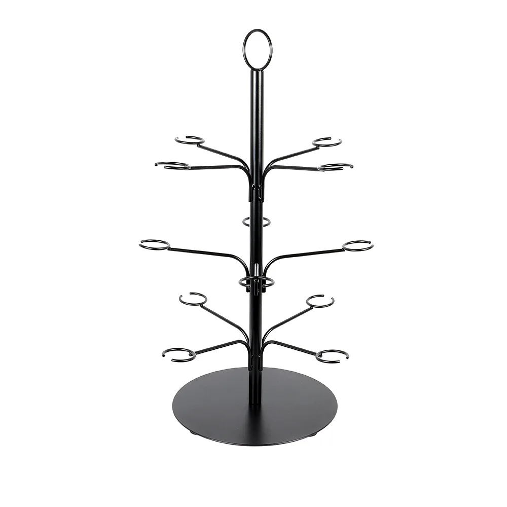 Shipping Goblet Bracket Metal Spiral Hanging Wine Glass Holder Bar Kitchen Tree Holder Rack