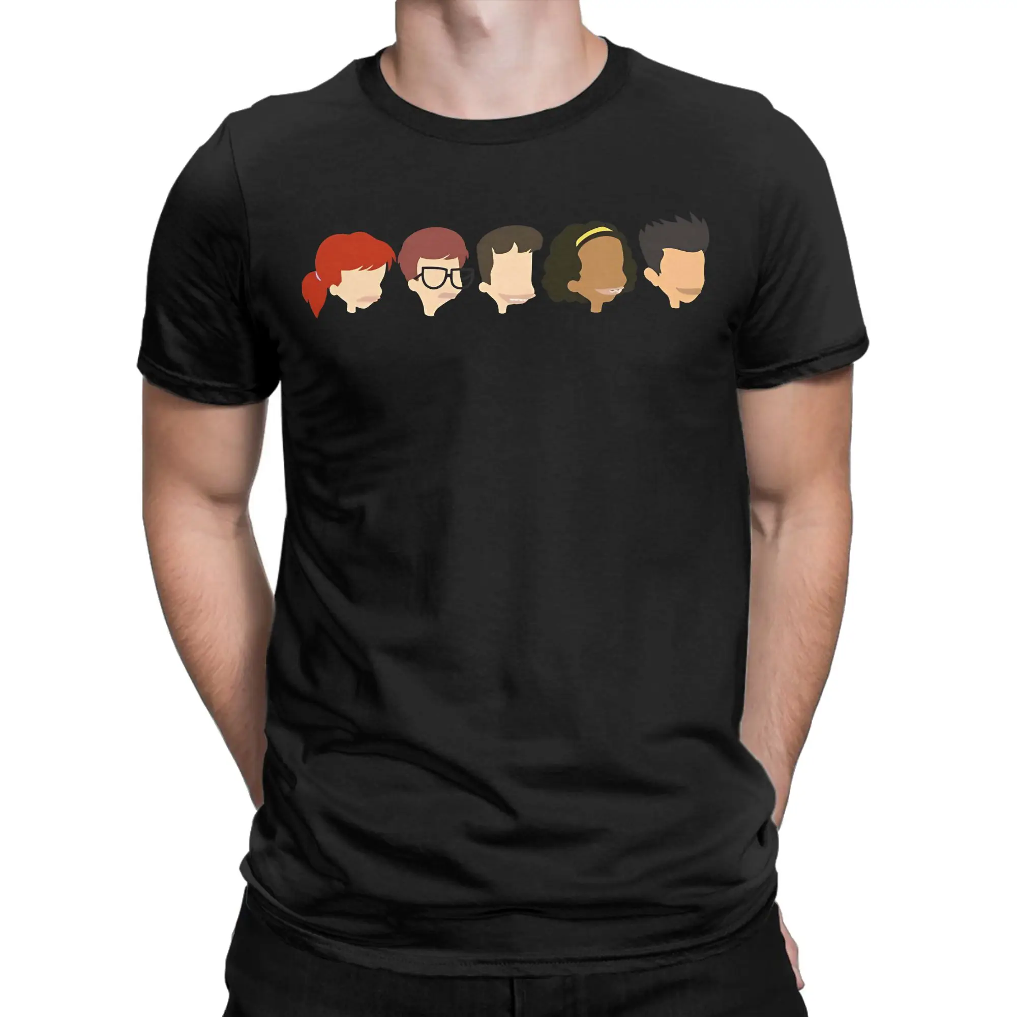 Silly Psychological Creature Art  Classic Novelty 100% Cotton T-Shirt Big Mouth Tops Tees For Men