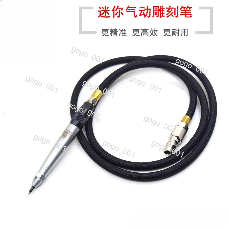 Pneumatic Engraving Pen 34000BPM | Metal Stone Glass Wood Marking Tool | Air-Powered Etching Pen for DIY & Industrial