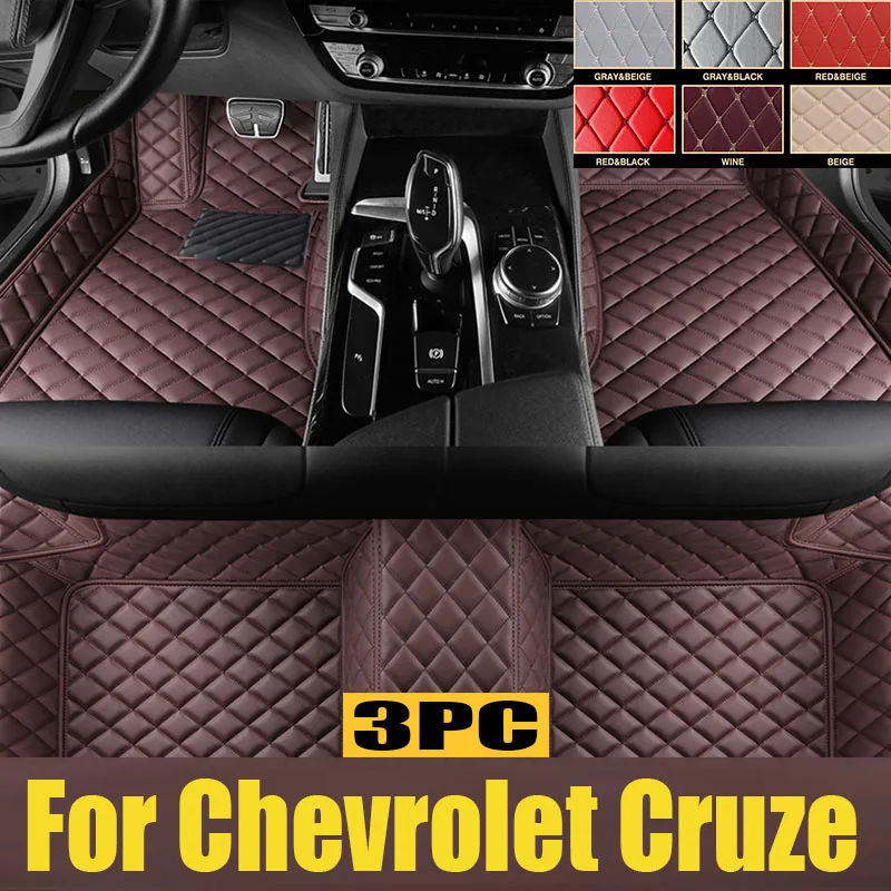 

Car Floor Mats For Chevrolet Cruze Sedan 2009 2010 2011 2012 2013 2014 Custom Auto Foot Pads Carpet Cover Interior trunk mat