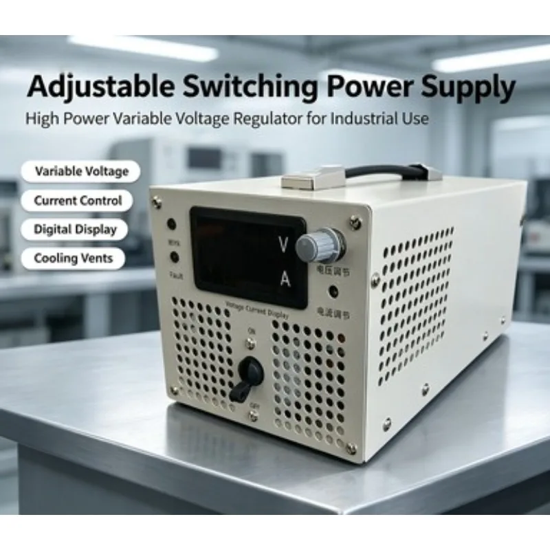 2000W 0‑600V Adjustable DC Switching Power Supply Digital Display Constant Voltage Constant Current Industrial Power Driver