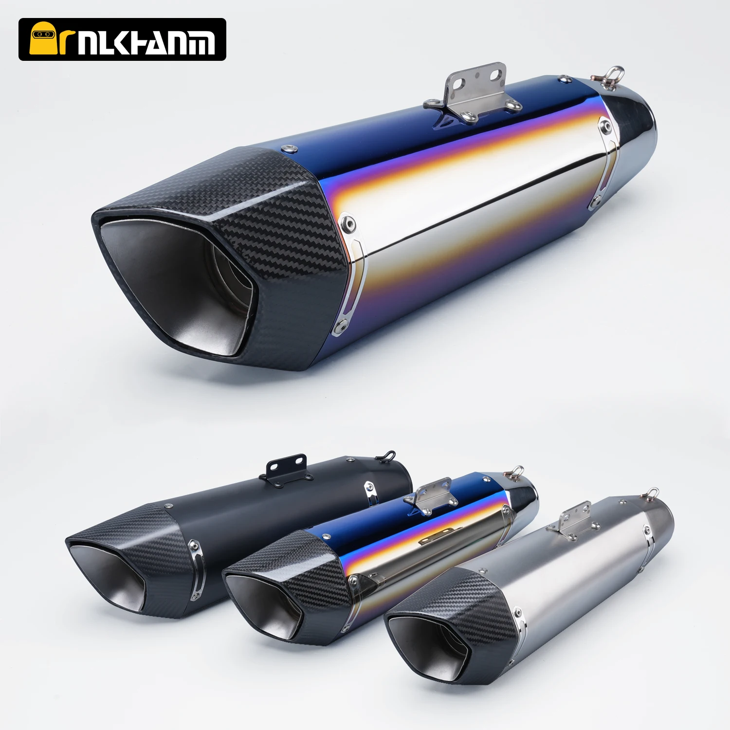 

Universal 51mm motorcycle exhaust system modified YOSHIMURA TSS-Racing carbon fiber escape muffler for z900 cbr650 z1000 R1 R3