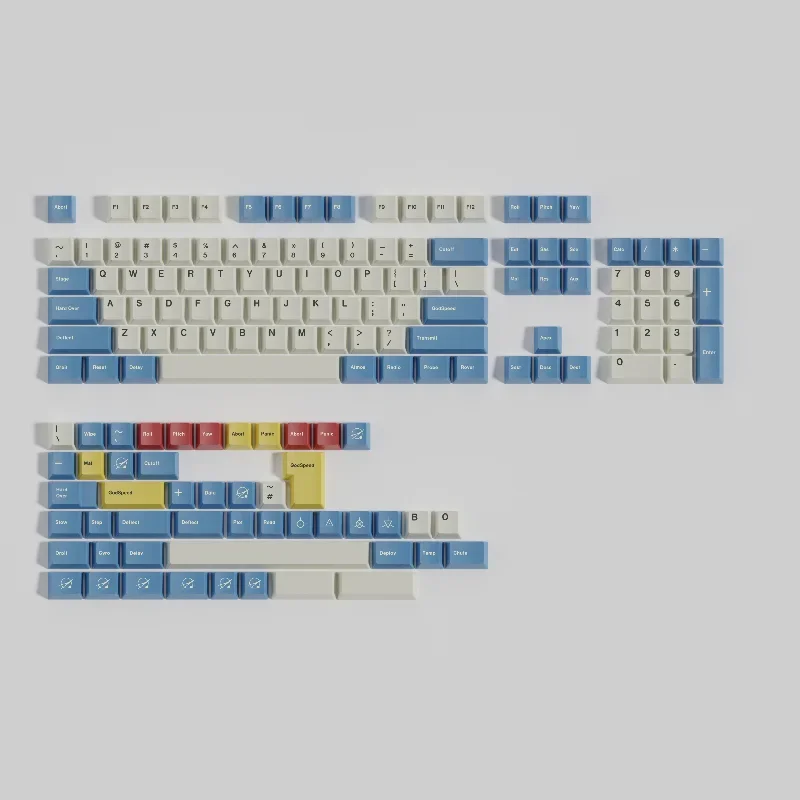 Imagem -06 - Gmk Godvelocidade Keycap 153 Chave Pbt Sublimação Keycaps Perfil Cereja Acessórios Teclado Mecânico Custom Key Caps