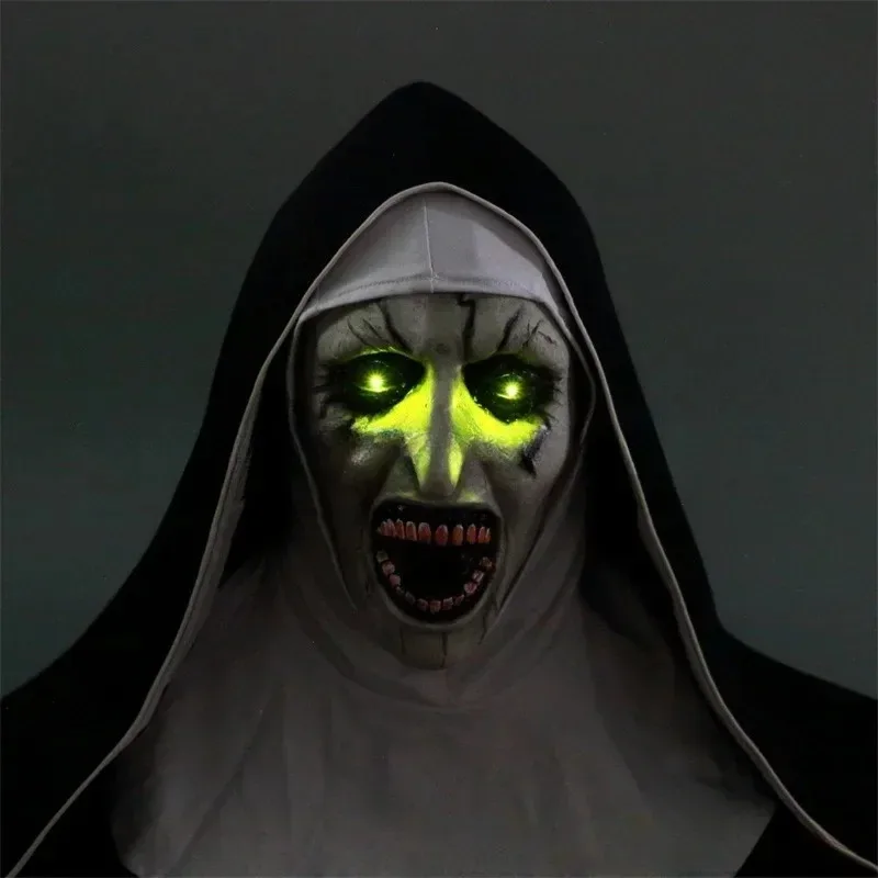 

NewHalloween The Nun The Conjuring 2 Cosplay Mask Costume Horror Films Cosplay Halloween Costume Halloween Costume Mask2025