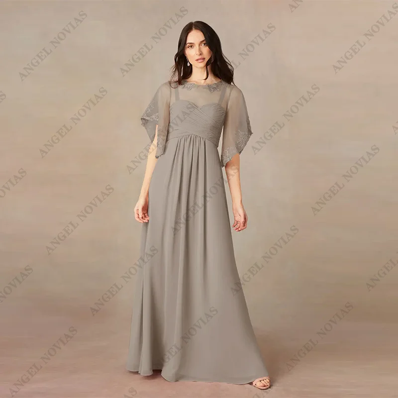 Customized Long A Line Mother of the Bride Dresses 2025 Wedding Party Dress vestidos de fiestas elegantes mujer