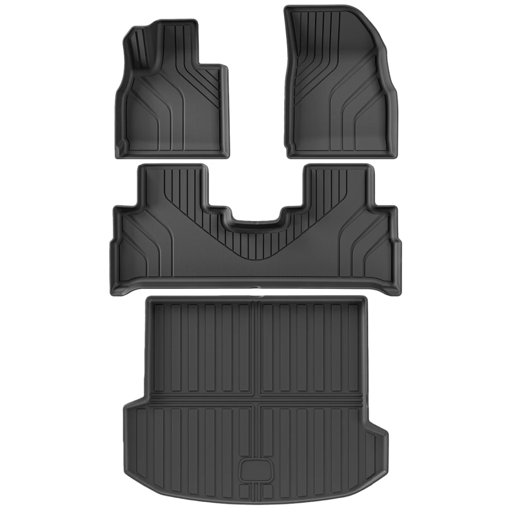 Für JAECOO OMODA 9 OMODA C9 / Chery Exeed RX Benzinversion 2023 2024 2025 Autofußmatten Kofferraummatte TPE 3D-Matte – Detail 8