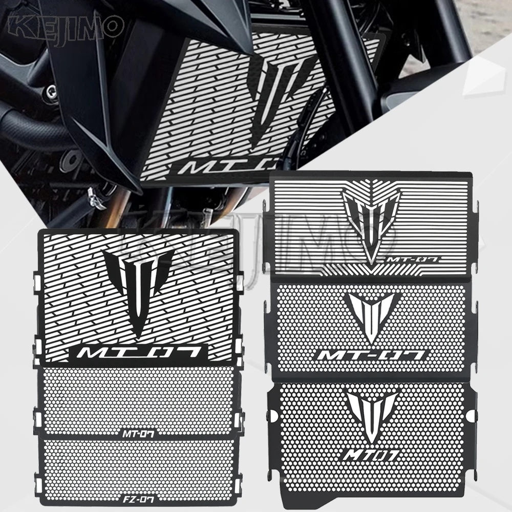 For Yamaha MT-07/MT07 FZ-07 FZ07 2014-2017-2018-2019-2020-2021-2022-2023-2024 Radiator Grille Guard Cover Motorcycle Accessories