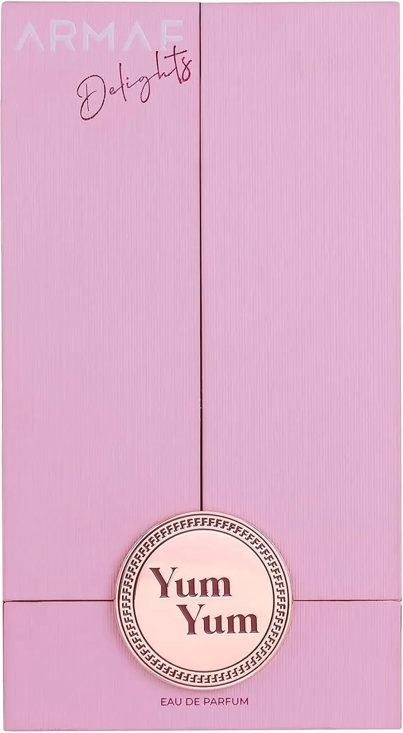 عطر Armaf Delights Yum Yum Eau De Parfum 100 مل عطر سويت فروتي زهري طويل الأمد للجنسين هدية فاخرة لعيد الميلاد وعيد الشكر