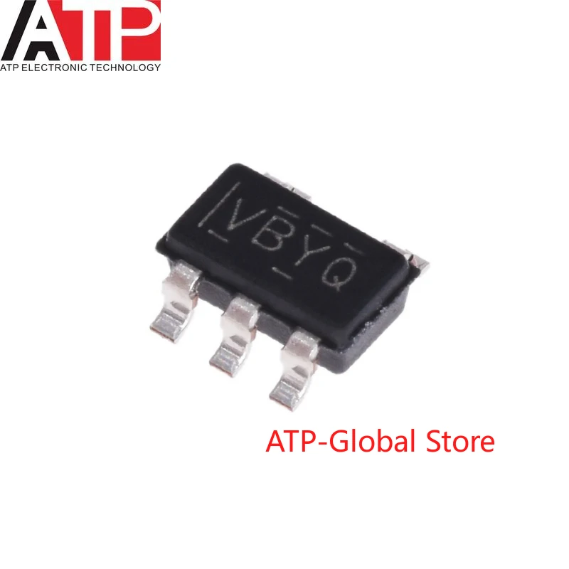 ATP 10PCS TPS2051CDBVR Silkscreen VBYQ Patch SOT23-5 2051C USB Power Switch Chip IC Integrated Circuit Brand New Original