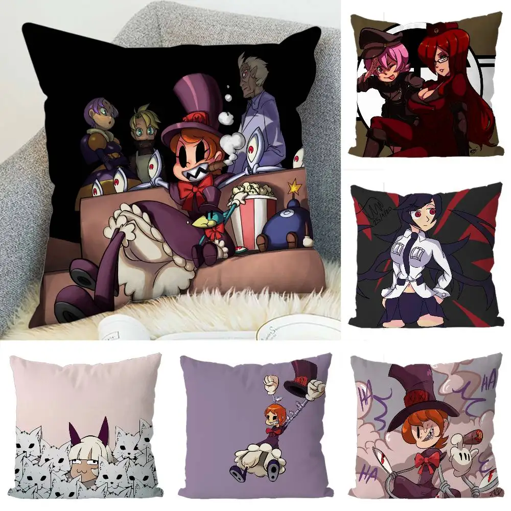

Skullgirls Pillow Case Luxury Double-sided For Car Pillows 45x45 Cushions Cover Home And Decoration Sofa Pillowcase 50x50