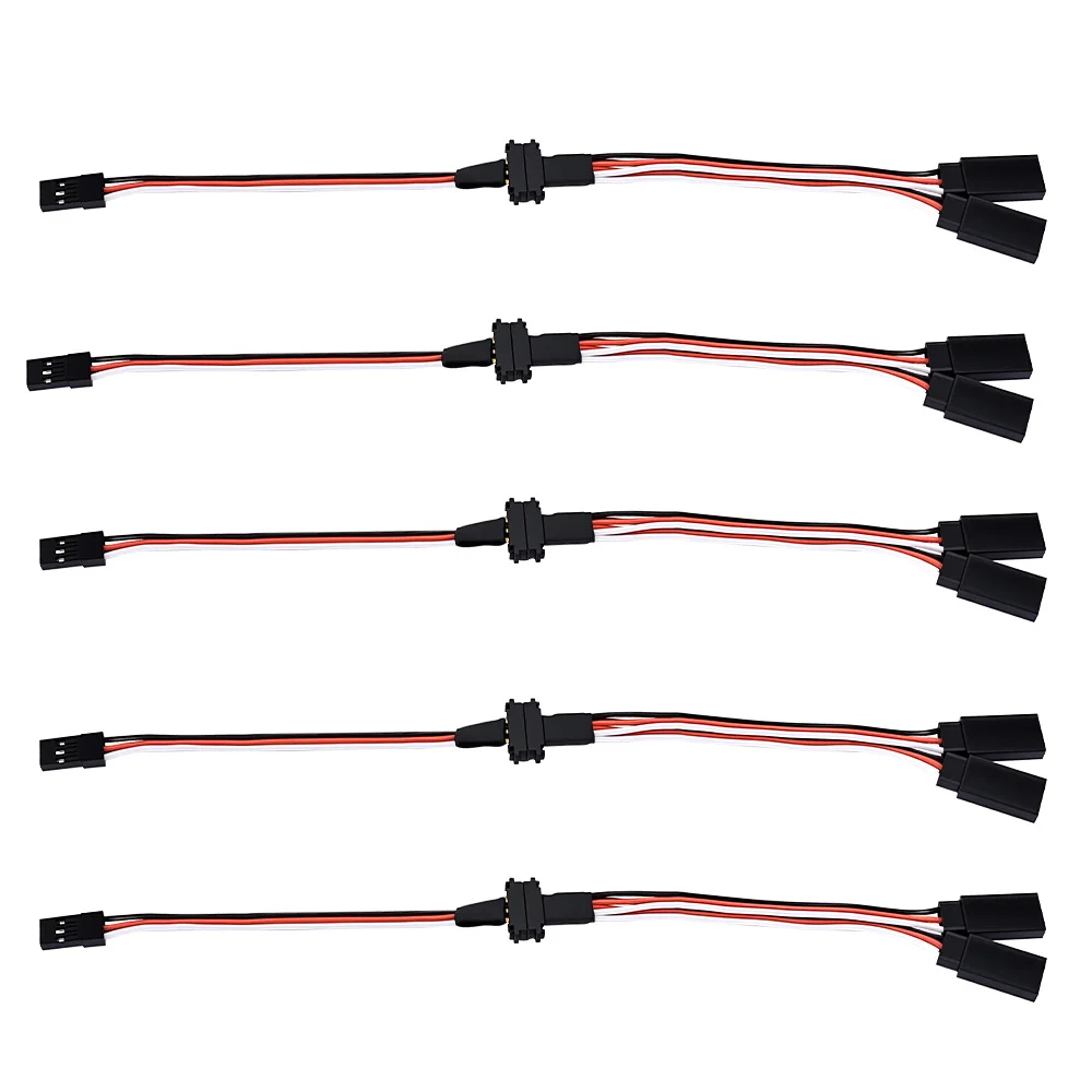 9IMOD 20CM 30CM Magnetic Model Cable 3-Pin Magnetic Y-wire For RC Cars Boat Plane
