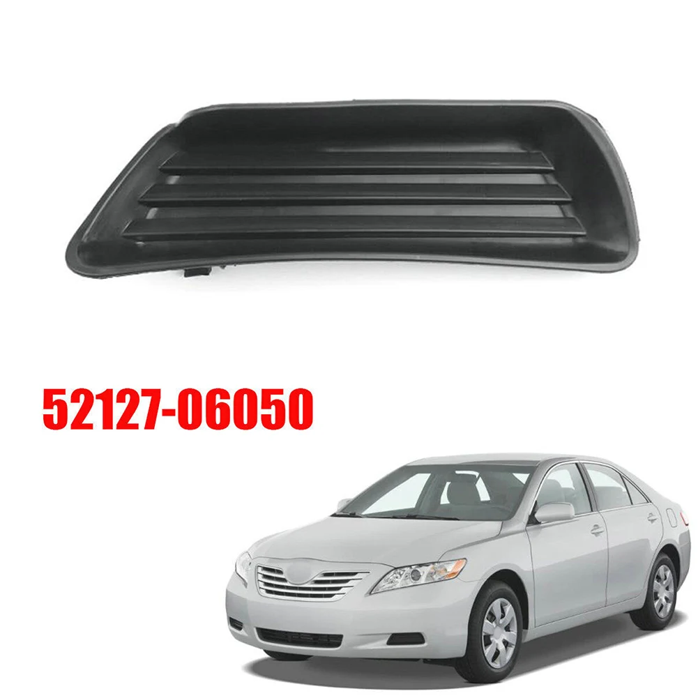 

Car Front Bumper Hole Cover Fog Light Cover Cap Grille Left Side For Toyota For Camry 07-09 52127-06050 Auto Parts