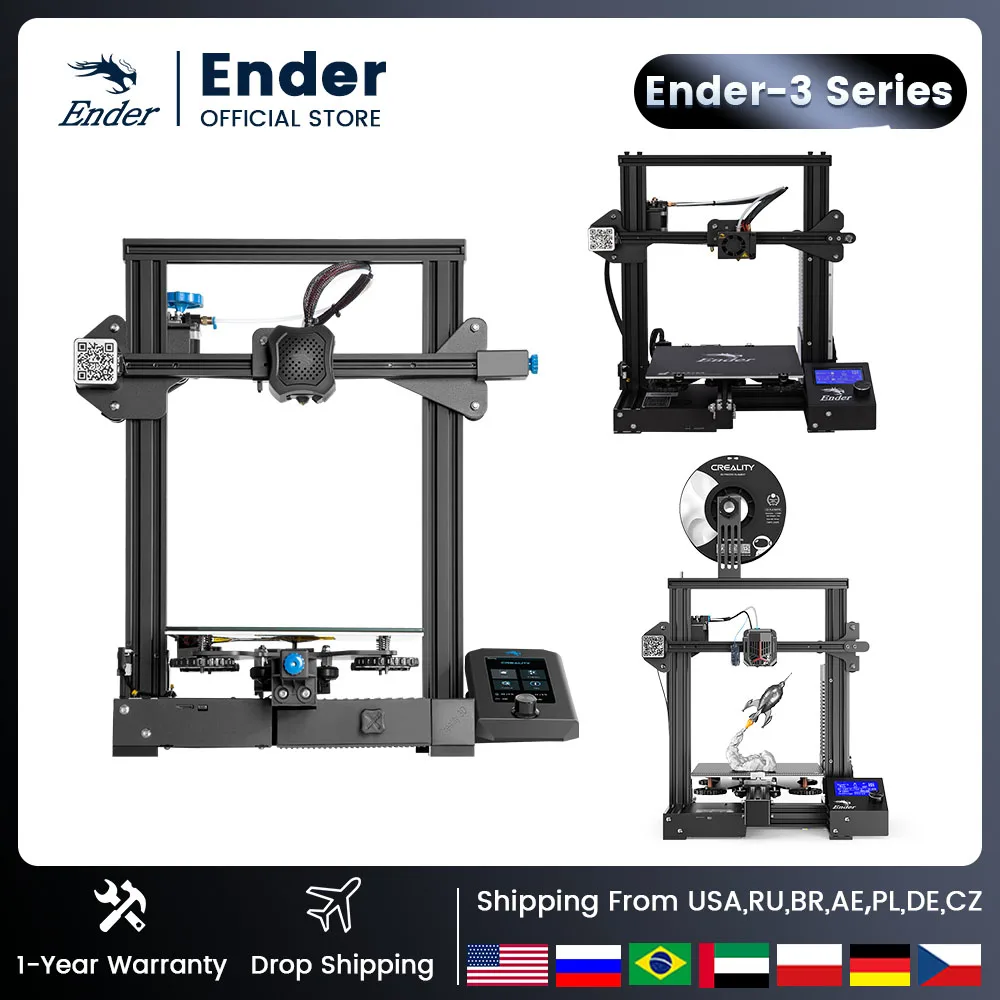 Creality 3D 프린터 Ender-3 S1/Pro/Plus/Ender-3 V2/Ender-3 Max Neo 재개 인쇄 Ender-3 시리즈 FDM 프린터