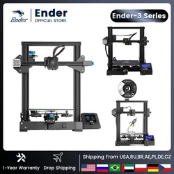 Creality-Impresora 3D Ender-3 S1/S1Pro/S1Plus/Ender-3 V2/Ender-3 Neo, máquina de impresión FDM, Serie de Ender-3