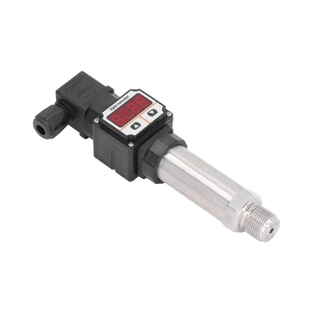 For Fluid Pressure Monitoring Pressure Transmitter Industrial Pressure Gauge As Shown In The Picture 304 Stainless Steel Body