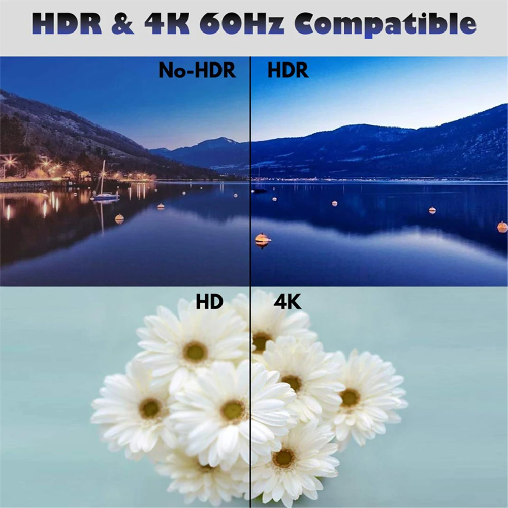 4K 60Hz kompatybilny z HDMI 2.0 rozdzielacz Audio 5.1 ARC HDMI kompatybilny ekstraktor Audio HDCP 2.2 HDR10 konwerter Audio