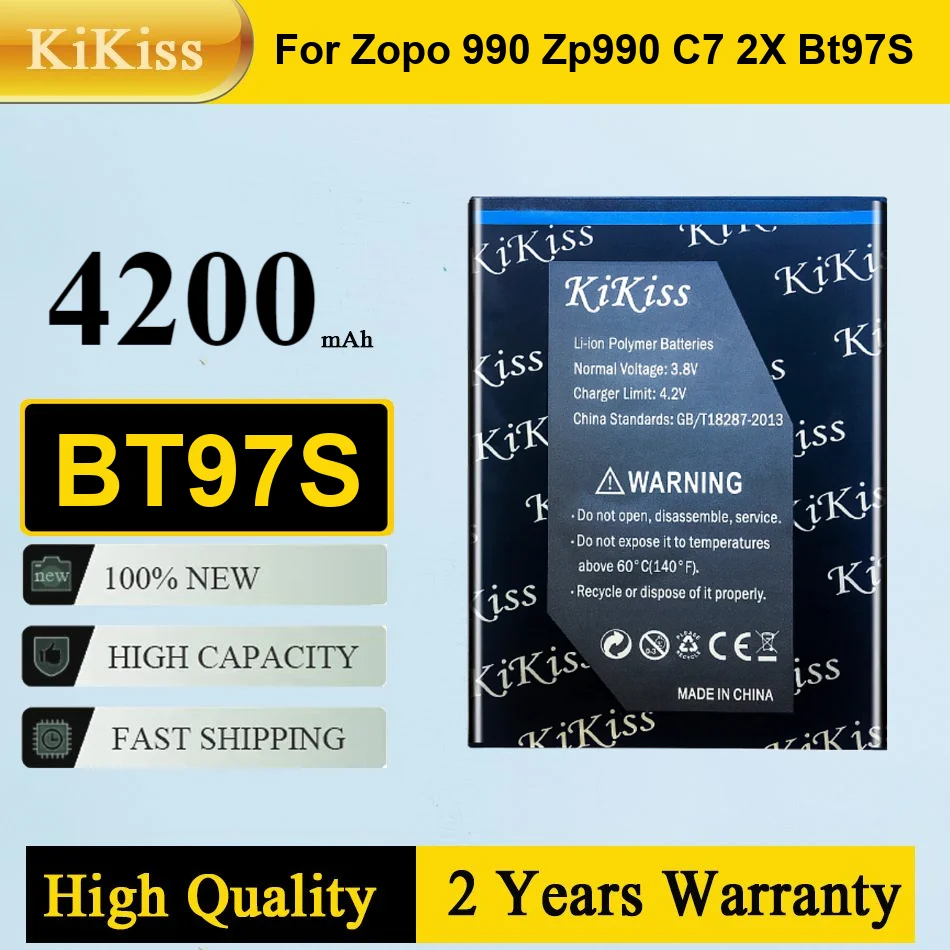 

Литий-ионный аккумулятор BT97S для ZOPO 990 ZP990 C7 2X BT97S