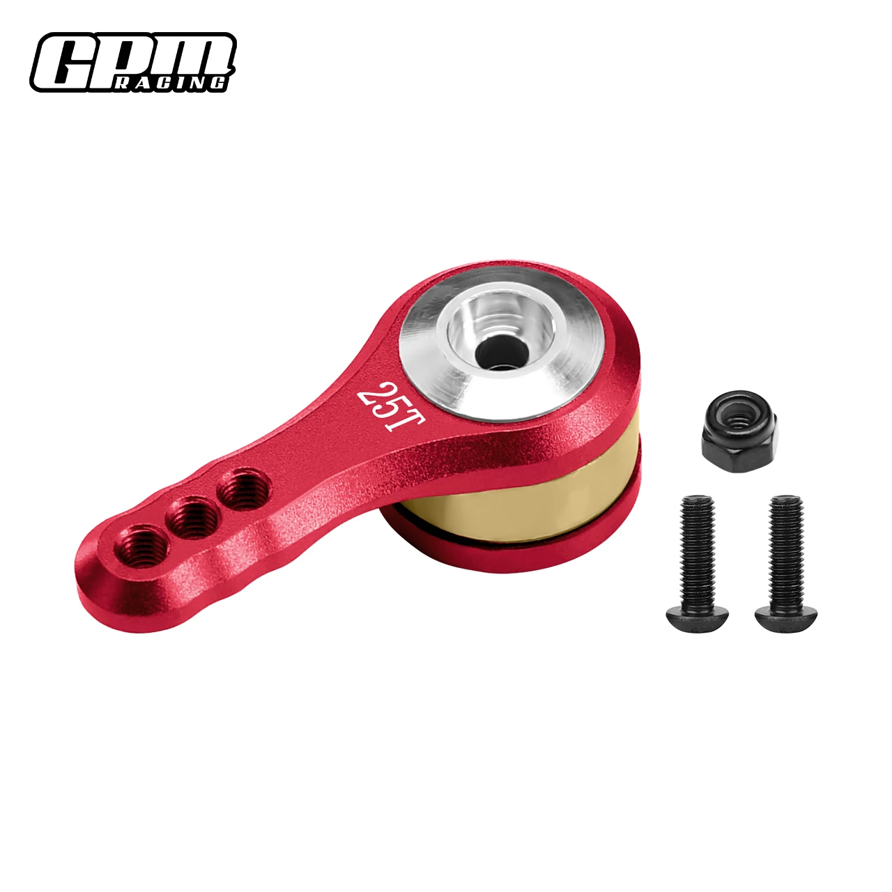 GPM Alu 25T แตรเซอร์โวและสปริงในตัวสําหรับ Kraton Limitless Outcast Felony 6S