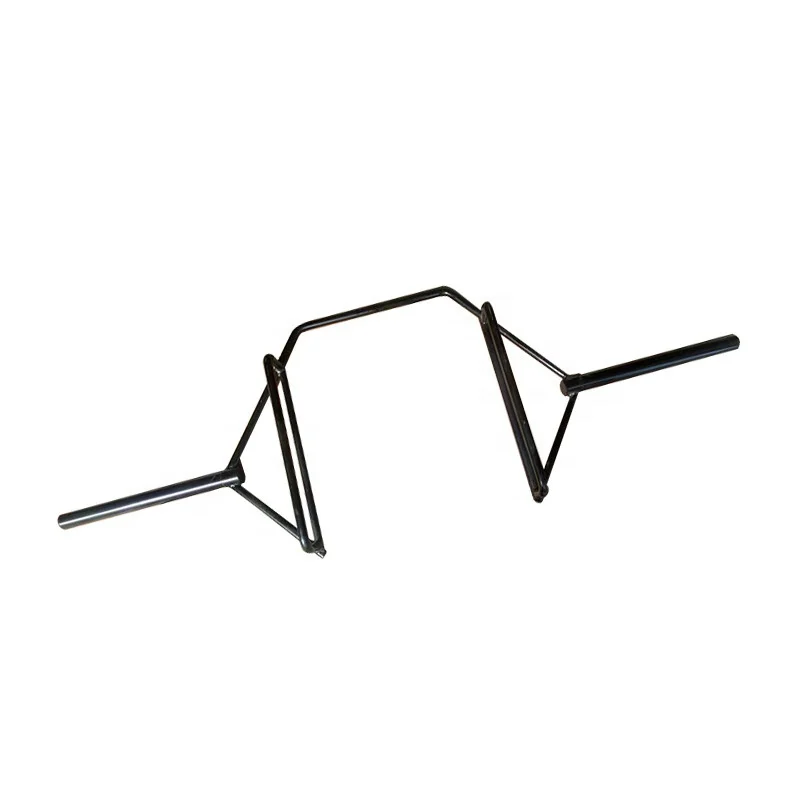 Hexagonal Barbell Bar Large Ring Bar Austrian Bar Solid Large Hole Bar Gym Squat Shrug Bar Six Frame Barbell Bar