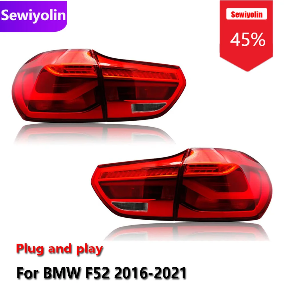 

Car DRL LED Tail Light Assemblies For BMW F52 2016-2021 Auto Fog DRL Brake Turn Signal Lamp Plug and Play