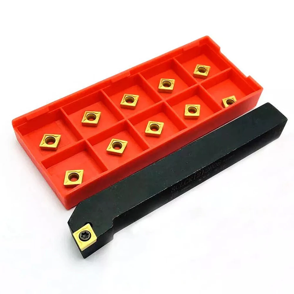 

SCLCR1010H06 Lathe Turning Tool Holder External Cylindrical Tool Holder Carbide Blade SCLCR 1010H06 Lathe Turn Holder External