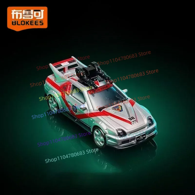 New BLOKEES Ultraman Building Block Car C04, Full Box with No Duplicates, Toy, Holiday Gift, Ornament & Collectible