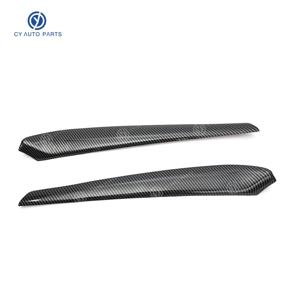 2pcs For Tesla Model 3 2021 Car Door Trim Decoration Sticker Carbon Fiber 2022 Model 3 Accessories Interior trim